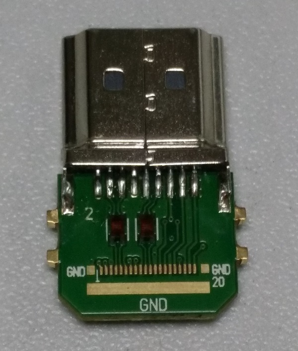 HDMI WITH INDUCTANCE CONNECTOR